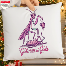 Girl Will Be Girls Praying Mantis Png, Svg