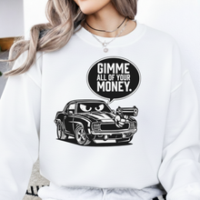 Gimme All Your Money Funny Car PNG SVG | Car Enthusiast Humor Design