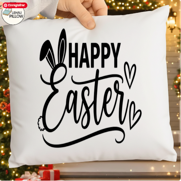 Happy Easter SVG PNG, Bunny Spring Design, Religious Shirt