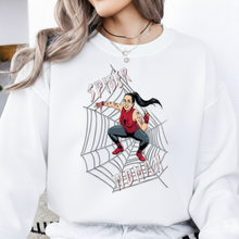 Spider Woman SVG PNG – Funny Superhero Spiderweb Girl Design