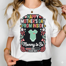 Happy Mothers Day SVG PNG – Mommy To Be Loading Pregnancy Design