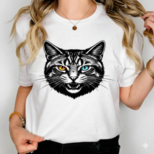 Cat Face SVG PNG, Fashion Cat Shirt Design Gift