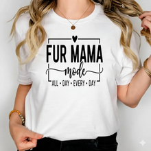 Fur Mom Mode SVG PNG PDF, Dog Cat Mom Shirt, Pet Lover Design