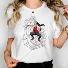 Spider Woman SVG PNG – Funny Superhero Spiderweb Girl Design