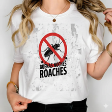 Buenas Noches Roaches SVG PNG – Funny Anti Bug Bilingual Design