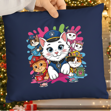 Cartoon Police Cat PNG SVG, Kids Birthday Shirt Design