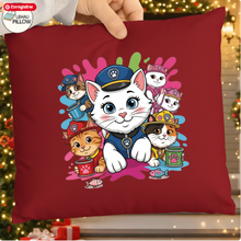 Cartoon Police Cat PNG SVG, Kids Birthday Shirt Design
