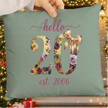 Hello 20 SVG PNG – 20th Birthday Girl Pink Bow Design