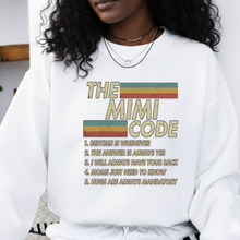 The Mimi Code SVG PNG – Funny Grandma Rules Mothers Day Design