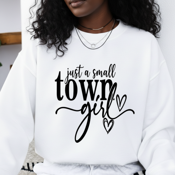 Small Town Girl SVG PNG, Country Southern Quote, Positive Shirt Design