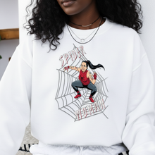Spider Woman SVG PNG – Funny Superhero Spiderweb Girl Design