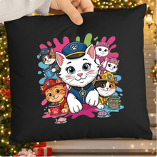 Cartoon Police Cat PNG SVG, Kids Birthday Shirt Design