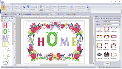 PE-Design 11– All-in-One Embroidery and Sewing  Digitizing Software